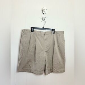 Polo Ralph Lauren tan khaki pleated shorts size 42 men’s